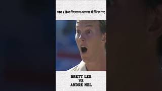 When Brett Lee And Andre Nell Clashed cricket shorts [upl. by Yerxa277]