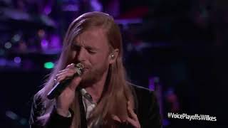 The Voice 2018 WILKES  Live Playoffs quotBrotherquot [upl. by Anitsyrk507]