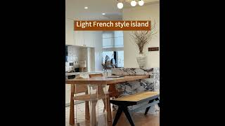 MHC I Light French style islandhomedesigns MHC kitchendesign [upl. by Adrahs498]