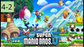 New Super Mario Bros U Part 28 Frosted Glacier  Cooligan Fields [upl. by Roselin863]