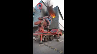 Modern Fire Fighting Techniques  New Fire Safety Equipment  Best way to Stop Fire [upl. by Ahsinut]