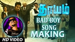 Dhayam Songs  Bad Boy Song Making  SanthoshPrathap  KannanRangaswamy Kavidhai Gundar Emcee Jesz [upl. by Anwahs225]