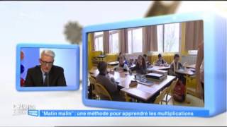 Avis sur la méthode Multimalin de Matthieu Protin tables de multiplication sur france 3 [upl. by Pedro]