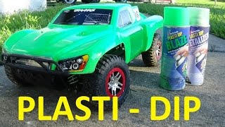 HOW TO PLASTI DIP YOUR RC CAR BODY [upl. by Carmelina]