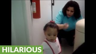 11monthold baby hilariously argues with mom [upl. by Aleahs124]