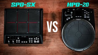 Why I chose the Roland Handsonic HPD20 over the Roland SPDSX  Product Review [upl. by Clotilda473]