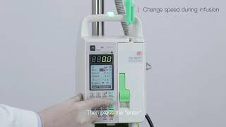 Infusion Pump SN1800V Operation Guide [upl. by Eilyab]