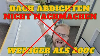 Dach abdichten NICHT NACHMACHEN  Iveco Daily Post Koffer Umbau T9 [upl. by Gan]