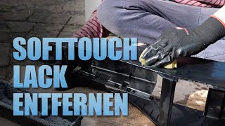 BMW E46 Handbremse nachstellen und Soft Touch Lack entfernen [upl. by Atsira]