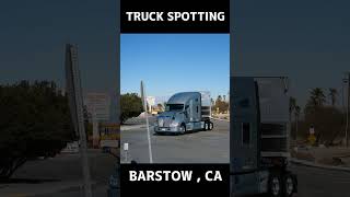 TRUCK SPOTTING 00995  BARSTOW automobile semitrailer trucking [upl. by Immat89]