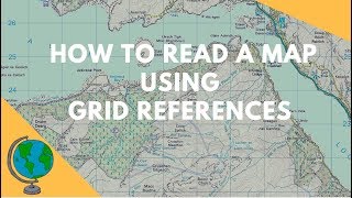 How to read Maps  Grid References Geography Skills [upl. by Arihsay]