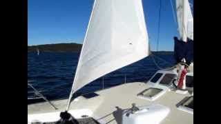 Crowther WindSpeed Catamaran  Clear Horizons wmv [upl. by Rosio]