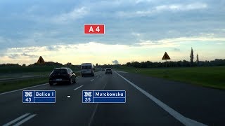 🇵🇱 A4 Kraków Balice I  Katowice Murckowska 4x [upl. by Hoffert]