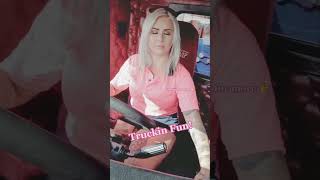 Blayze Williams Driving kenworth short shorts femaletruckdriver australia truckdriving [upl. by Irved]