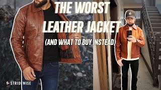 The Worst Leather Jacket In the World A Review And What to Buy Instead [upl. by Hilleary]