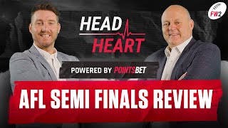 AFL Semi Finals Review  Head Over Heart [upl. by Reld]