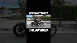 1937 Knucklehead Chopper with original vard fork [upl. by Analahs]