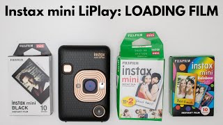 Fujifilm Instax Mini LiPlay FILM LOADING [upl. by Frear]