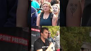 Charlie Kirk OWNS pro choicer in less than 1 minute charliekirk candance fyp megynkelly [upl. by Naynek]