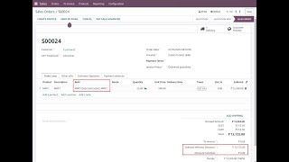 Odoo Sale Blanket Orders  Sale Manual Delivery  BoM on Sales Order  Discount Amount on SO  OCA [upl. by Uehttam]