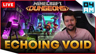 🔴ECHOING VOID DLC  FULL Playthrough New Missions BOSS Fight amp Free Content in Minecraft Dungeons [upl. by Anikas]