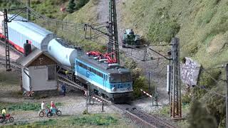 Huge amp Impressive Model Railway Layout H0 Scale  MEC Bregenz Germany [upl. by Morgenthaler]