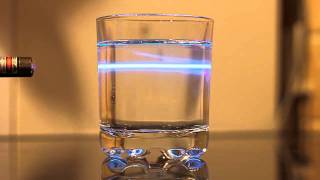 405nm Laser Making Quinine in Tonic Water Fluoresce [upl. by Coltin]