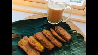 Pazham Pori Kerala StyleEthakka AppamBanana Fritters [upl. by Loesceke]