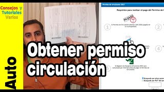 Paso a paso de cómo sacar el permiso de circulación 2021 en Chile 100 online [upl. by Lexa]