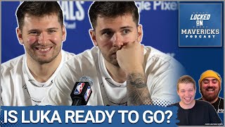 Is Luka Doncic Healthy What Can We Learn at Dallas Mavericks Media Day  Mavs Podcast [upl. by Nillek123]