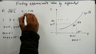 Finding Value by using differential approximation [upl. by Guildroy]