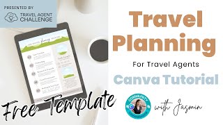 Travel Planning Process Roadmap Free Canva Template for Travel Agents [upl. by Sayer417]