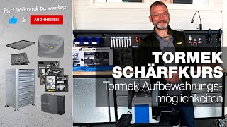 Tormek Aufbewahrungsmöglichkeiten  Teil 13  Tormek LiveSchärfkurs [upl. by Cimbura929]