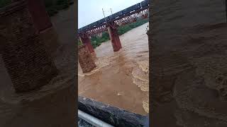 Subarnarekha River jusalai flood kharkai nadi flood ytshorts [upl. by Wolfie]