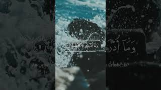 Quran Translated  Ch104 The Backbiters Surah AlHumazah shorts [upl. by Faydra]