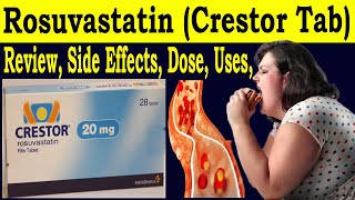 Crestor 20 mg Tablet Review  Rosuvastatina 20 mg  Uses Side Effects Dose Uses in Pregnancy [upl. by Eylrahc]