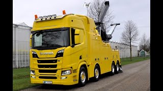 Te koop  For Sale  Zu verkaufen   NEW SCANIA BR660 V8 EURO 6 TEVOR HDRV WRECKER  AWU [upl. by Ahdar667]