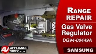 Samsung Stove  High Burner Flames  Gas Valve Regulator Repair and Diagnostic [upl. by Wiggins879]