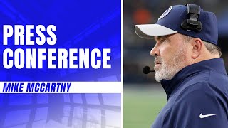 Head Coach Mike McCarthy Press Conference 12423  DALvsPHI  Dallas Cowboys 2023 [upl. by Aihn]