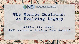 The Monroe Doctrine An Evolving Legacy [upl. by Fai]