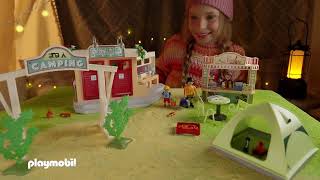 Playmobil  Camping  Outdoors  Short Video  New [upl. by Penman586]