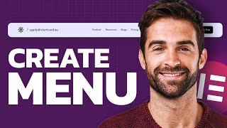 How To Create Menu In Elementor  Step By Step [upl. by Anemolihp]