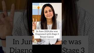 Hina Khan Lifejourney Lifestory MiniBio Biography❤shortshinakhanbreastcancerlifejourneyviral [upl. by Eilrebma]