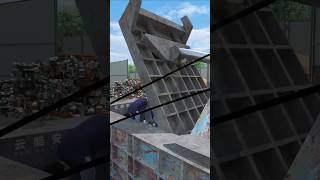 Hydraulic Press Machine Labour Accident 😰 shorts 3danimation [upl. by Aizahs]