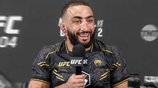 Belal Muhammad PostFight Press Conference  UFC 304 [upl. by Caddric]