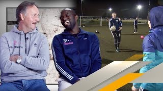 Hans Sarpei bei den Frauen vom FC Hertha Rheidt  Das T steht für Coach  SPORT1 [upl. by Kinson]