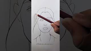 How to draw face step by step [upl. by Torrell878]