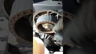 Toyota Prado 150 timing belt replacement part4 lining up the marks [upl. by Laurin]