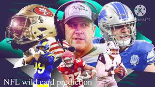 NFL wild card predictions [upl. by Edora631]