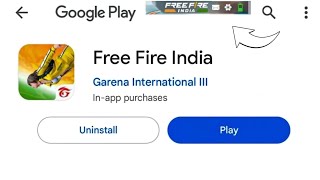 Finally Garena Announce New Release Date Of FREE FIRE INDIA 🇮🇳 [upl. by Alyakcm]